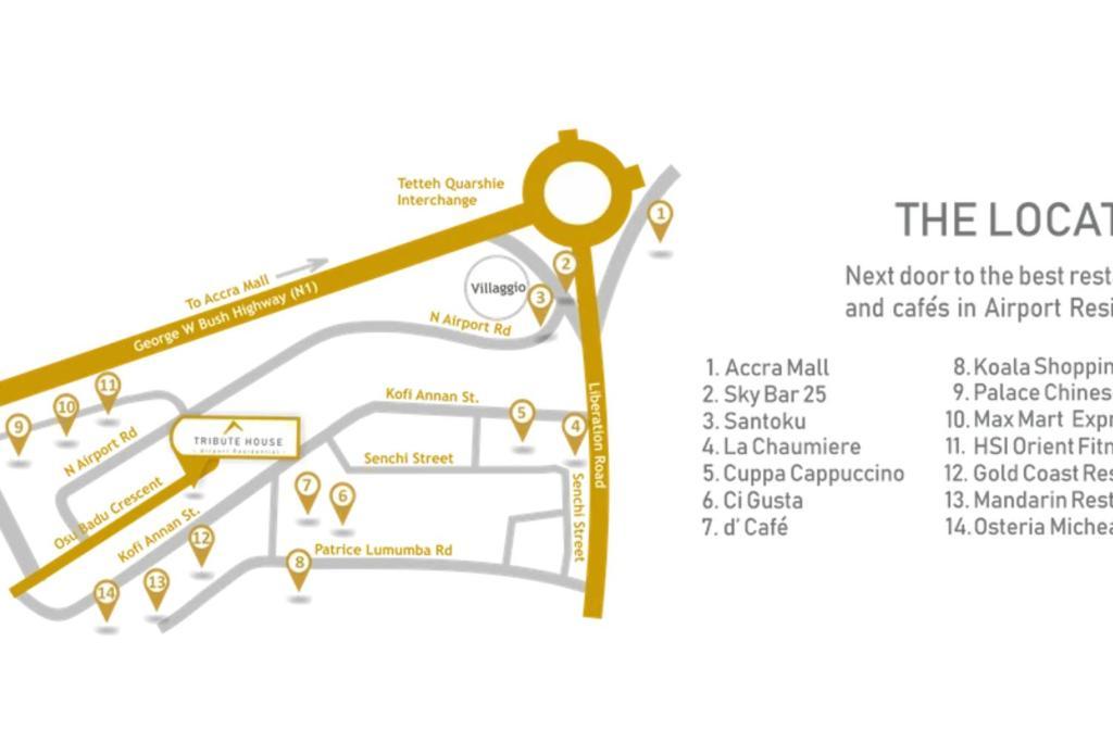 Luxury 2 Bedroom Apartment With Huge Balcony , Pool, Gym At Tribute House Accra Ngoại thất bức ảnh